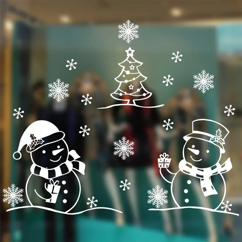 Festive Christmas Window Stickers - Santa & Friends - Image 16