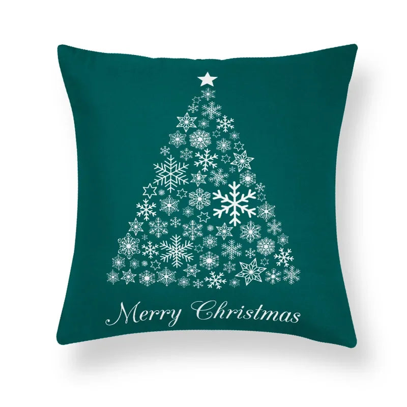 Festive Green Flower Ring Pillow Cushion - Image 22