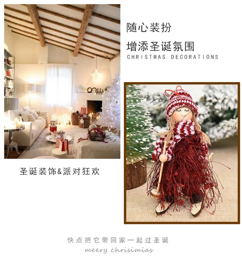 Charming Christmas Angel Doll for Festive Decor - Image 71