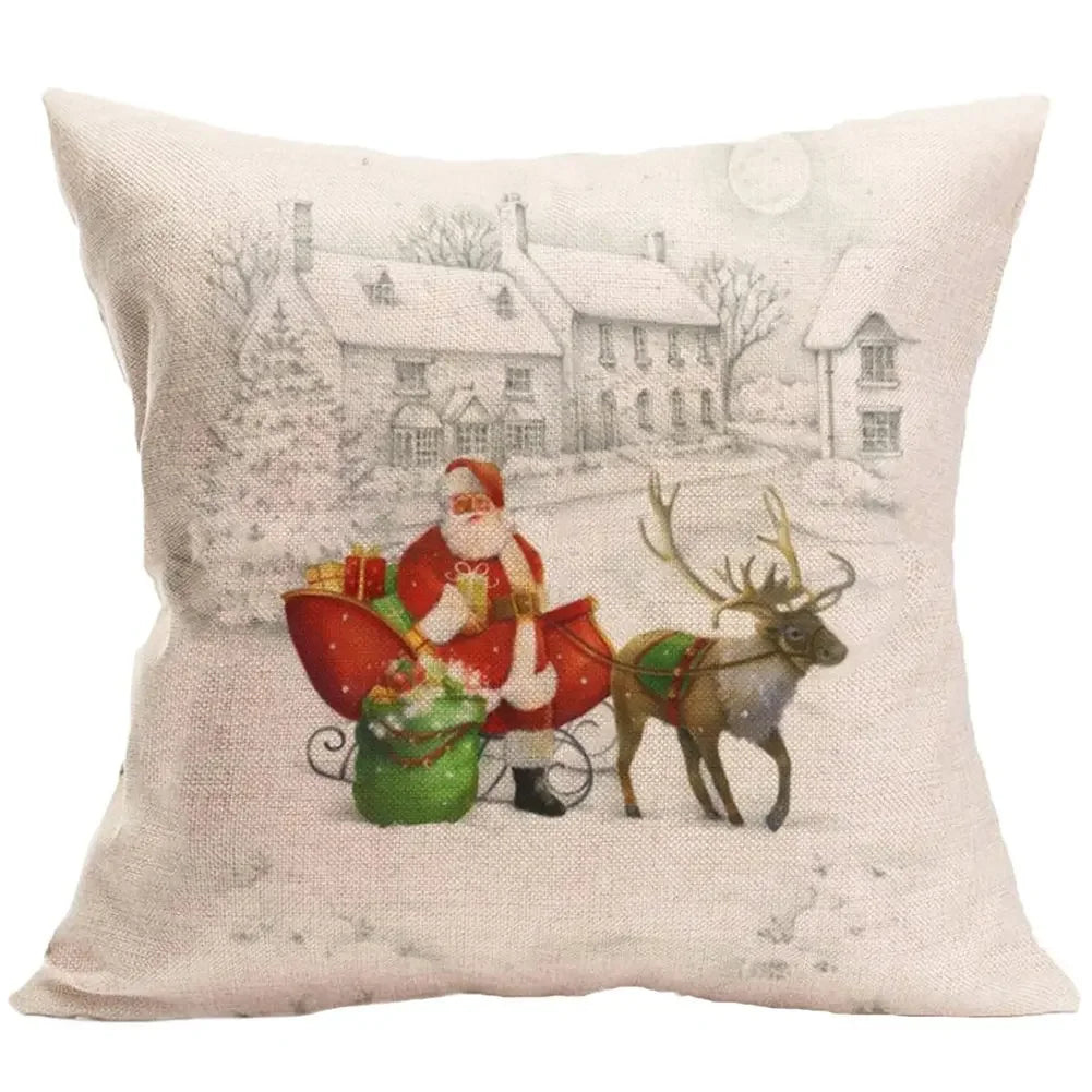 Custom Santa Claus Christmas Pillow Cover – Cozy Home Décor - Image 11