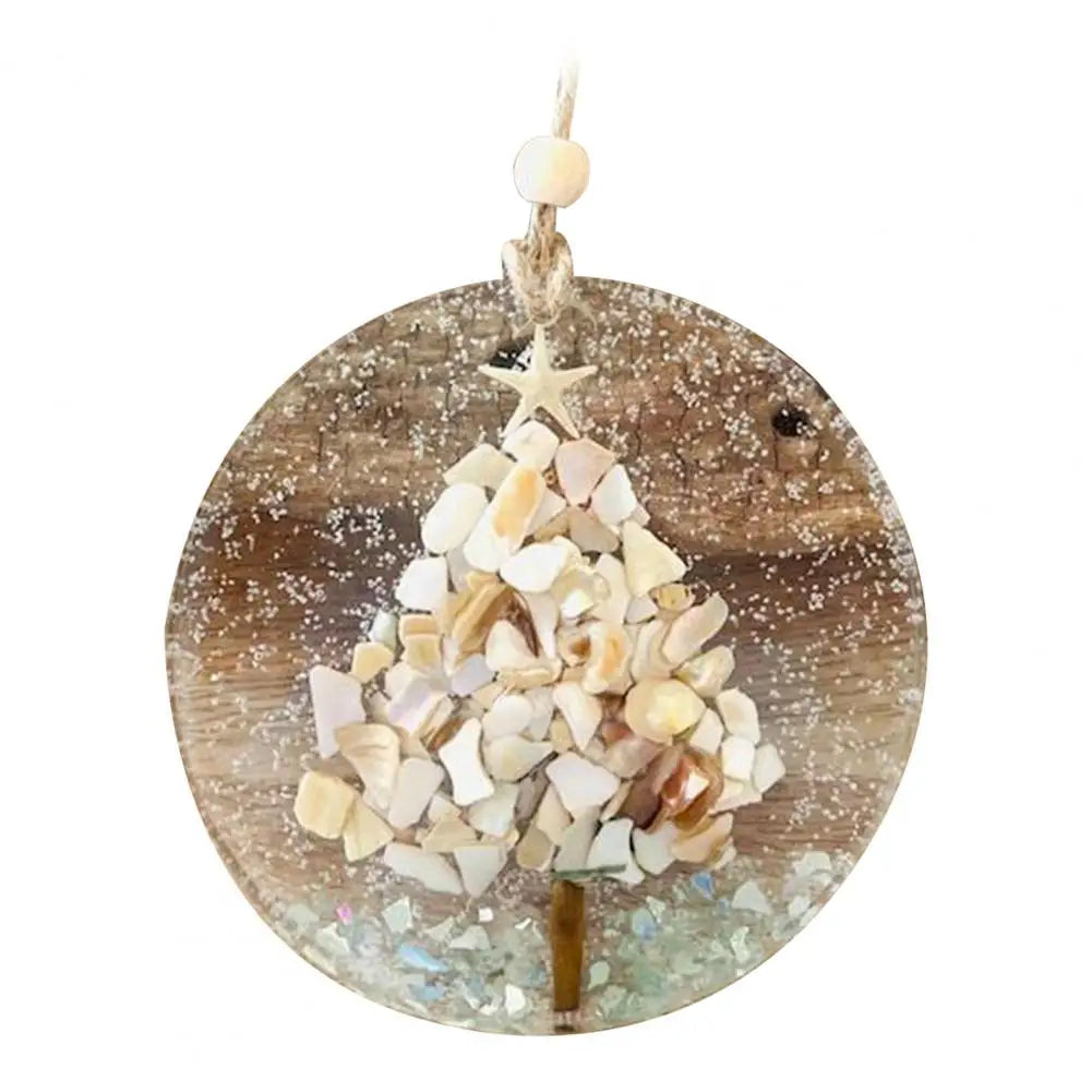 Coastal Christmas Ornament Set: Sea Glass & Starfish - Image 6
