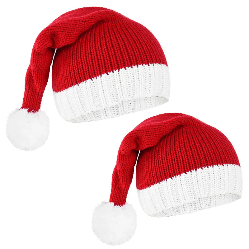 Cozy Pompom Christmas Beanie for Kids & Adults - Image 9