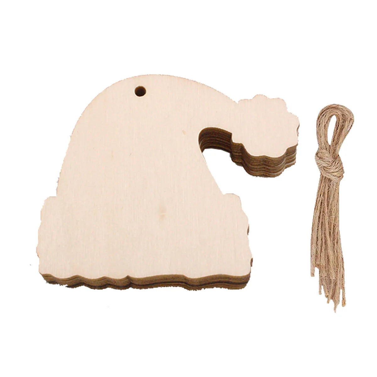 10 Wooden Christmas Tree Blanks for DIY Decor - Image 23