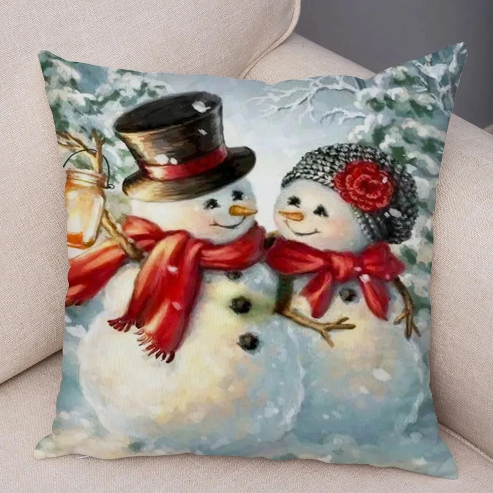 Festive Santa Claus Pillowcases for Cozy Holiday Decor - Image 6