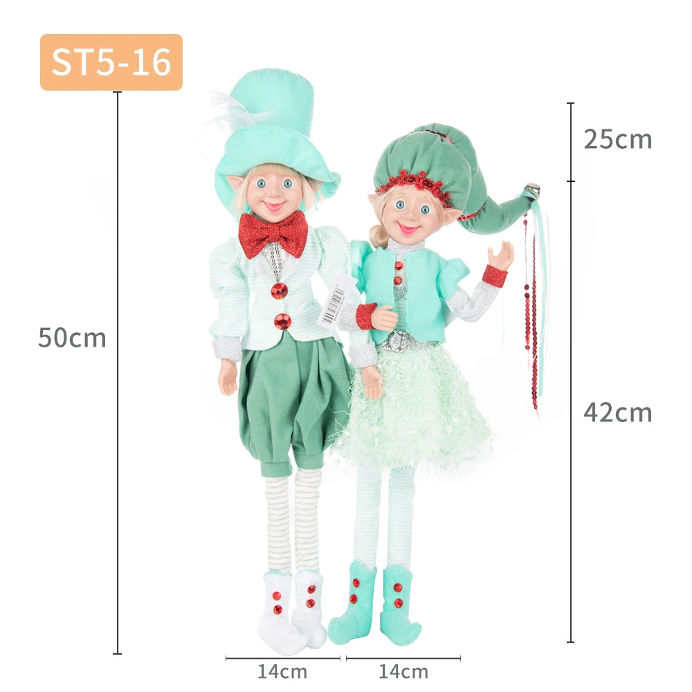 Festive Handmade Plush Elf Dolls - Perfect Gift! - Image 10