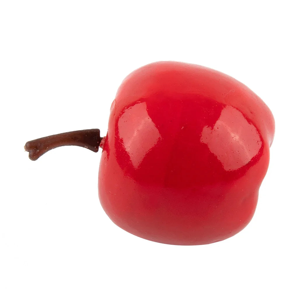 20 Mini Red & Green Artificial Apples – Festive Decor - Image 20