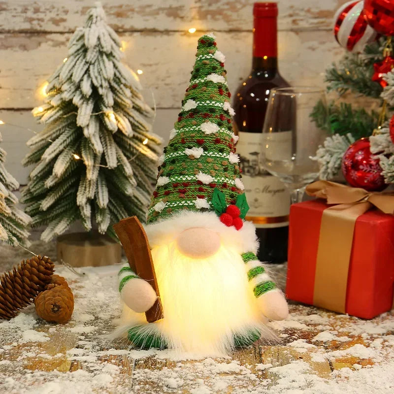 Light Up Gnome Christmas Decorations – Festive Table Ornaments - Image 14