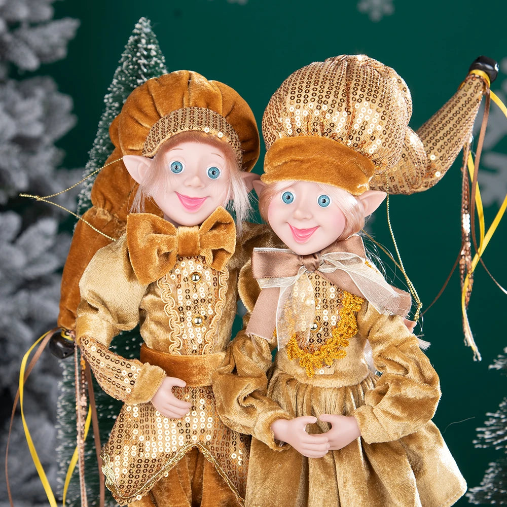 Festive Handmade Plush Elf Dolls - Perfect Gift! - Image 50