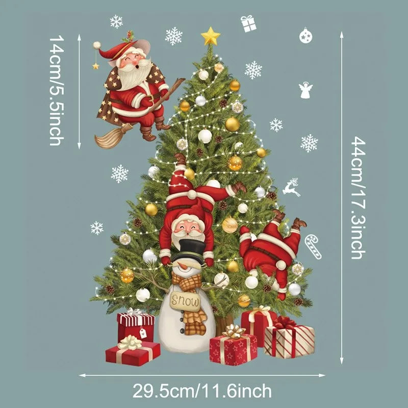 Festive Christmas Wall and Window Stickers - Image 26