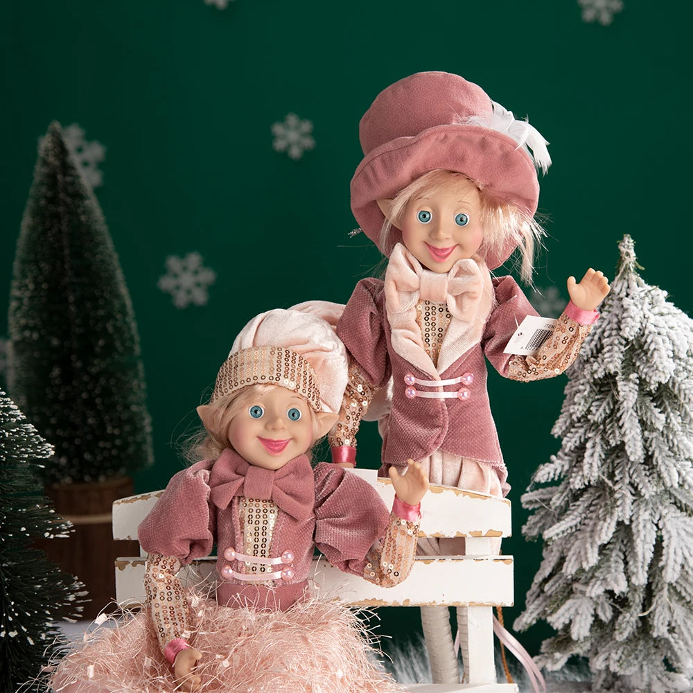 Festive Handmade Plush Elf Dolls - Perfect Gift! - Image 36