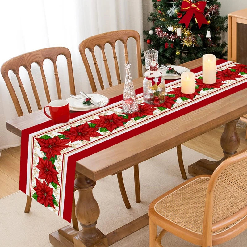 Festive Christmas Table Runner for Holiday Decor - Image 19