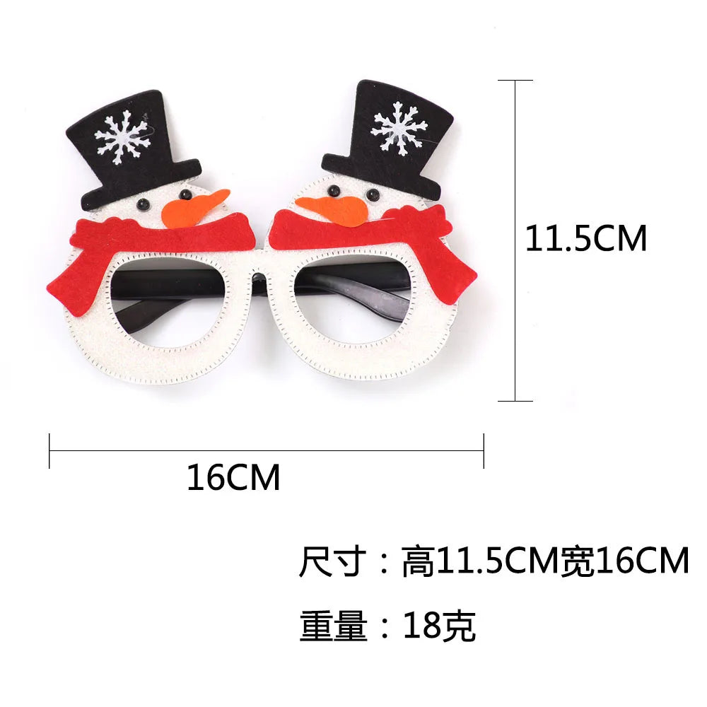 Festive Christmas Glasses for Kids' Party Fun - Image 35