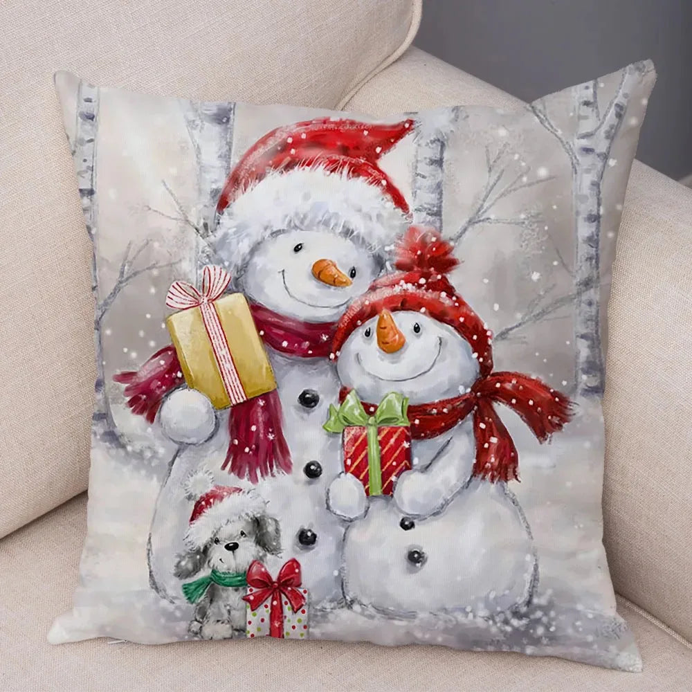Festive Santa Claus Pillowcases for Cozy Holiday Decor - Image 20
