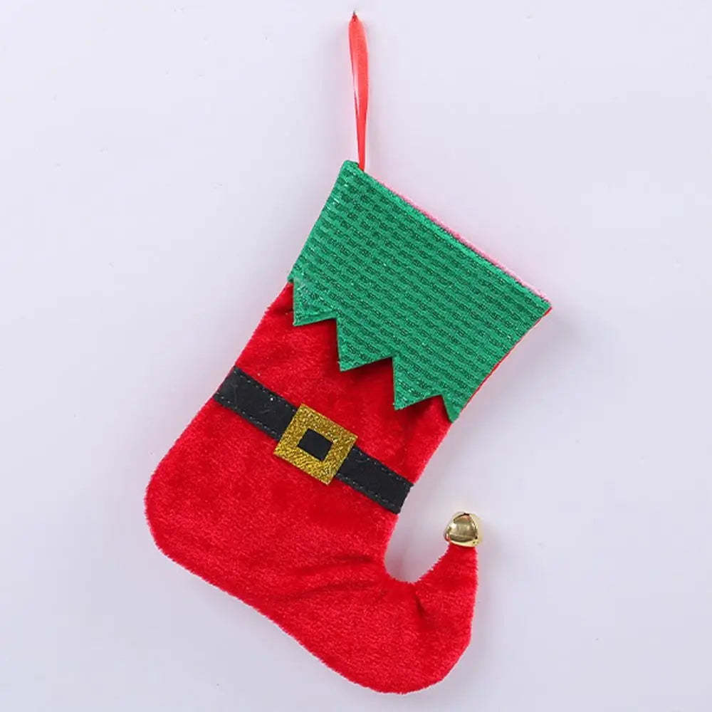 3PCS Cute Christmas Stocking Gift Bags Set - Image 14