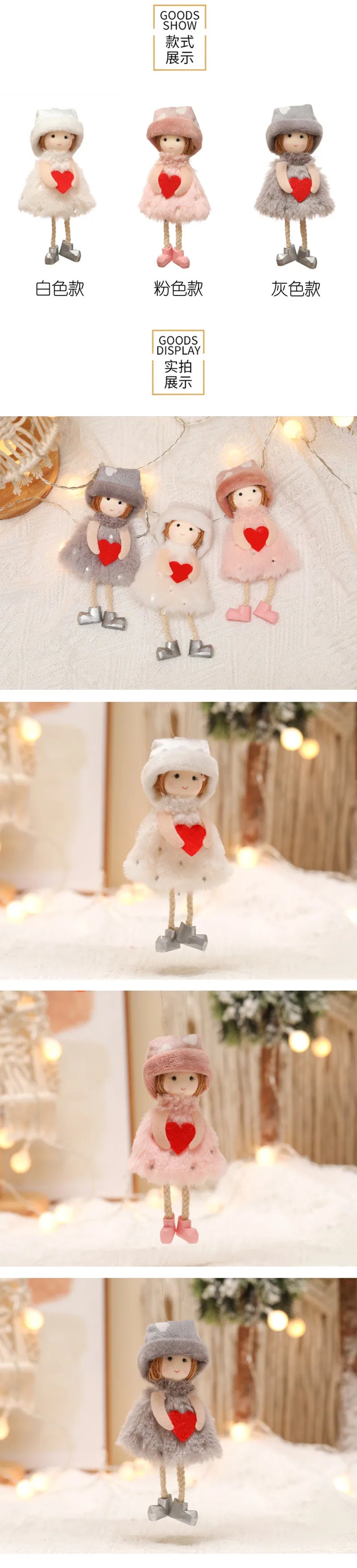 Charming Christmas Angel Doll for Festive Decor - Image 61