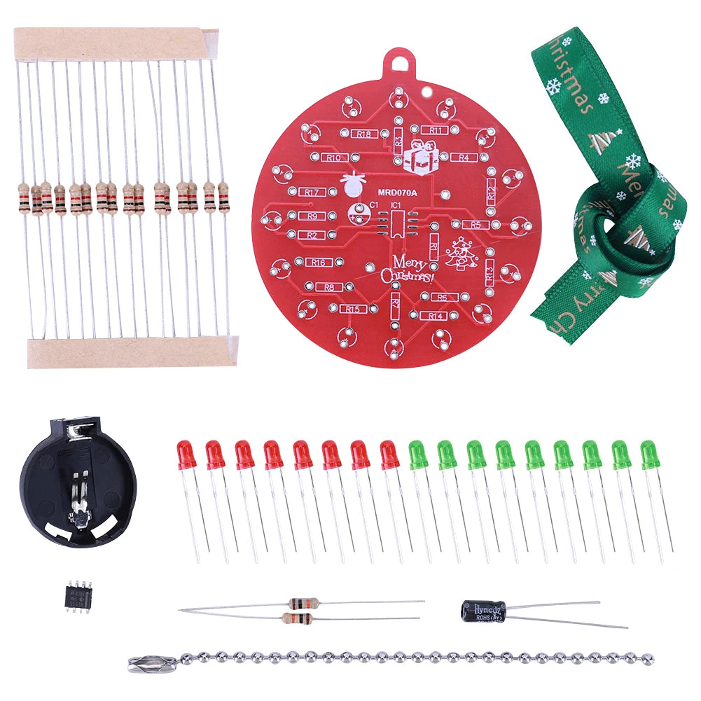 DIY LED Christmas Tree Ornaments Kit - Image 2