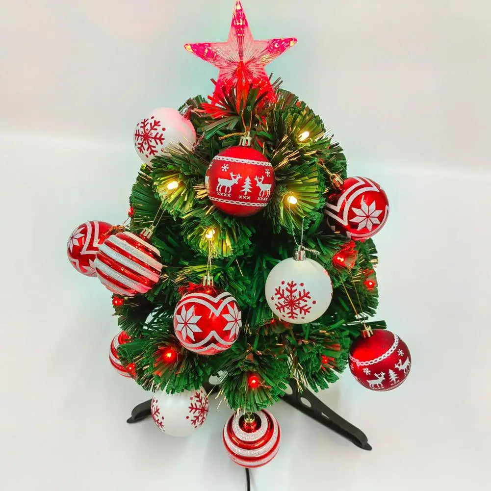 24Pcs Sparkling Christmas Tree Ornaments - Festive Decor - Image 5