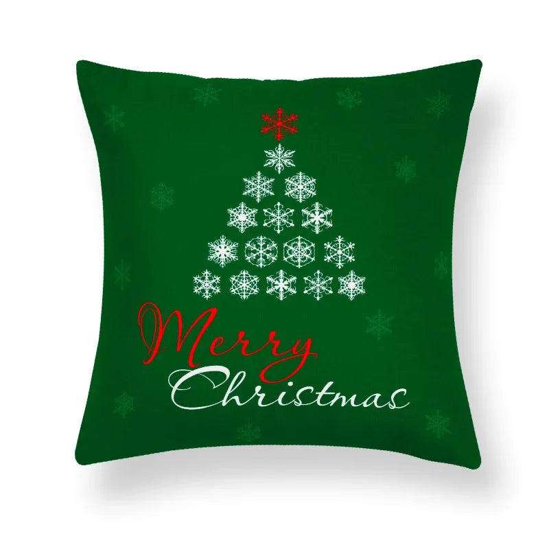 Festive Green Flower Ring Pillow Cushion - Image 21