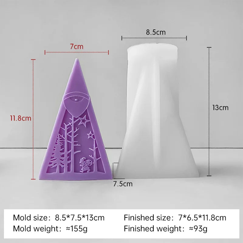 DIY Christmas Tree Crystal Ball Silicone Mold - Image 12