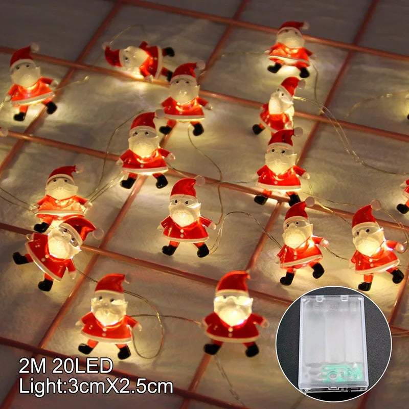 Magical Santa Claus LED String Lights for Christmas - Image 13