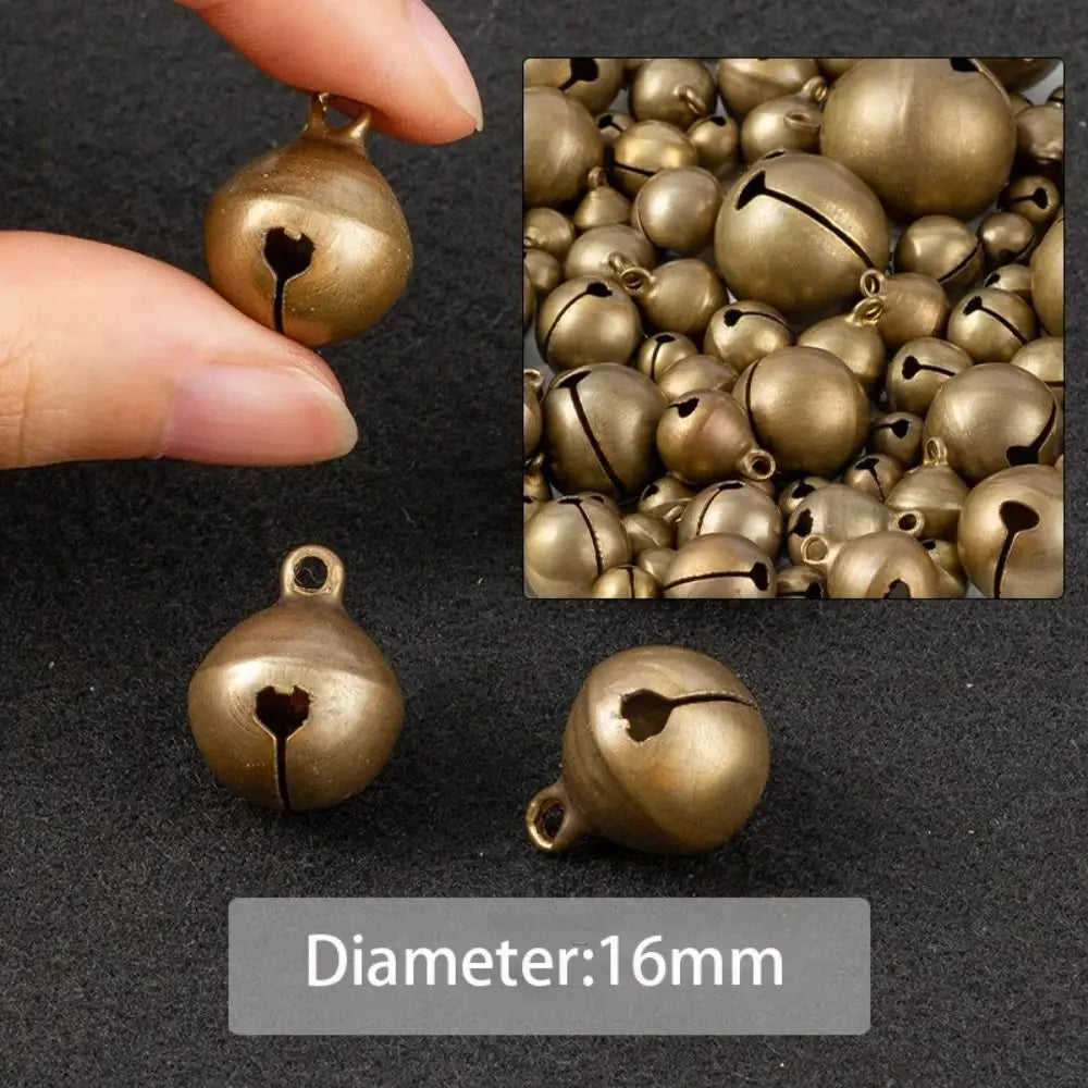 Festive Bronze Jingle Bells for DIY Christmas Decor - Image 10