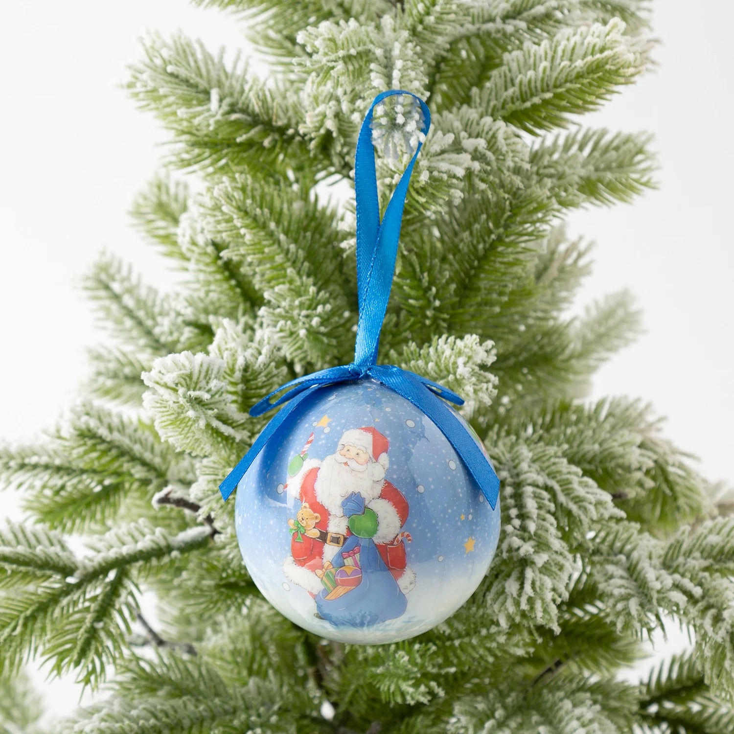 Sparkling 8cm Christmas Ball Ornaments for Your Tree - Image 19