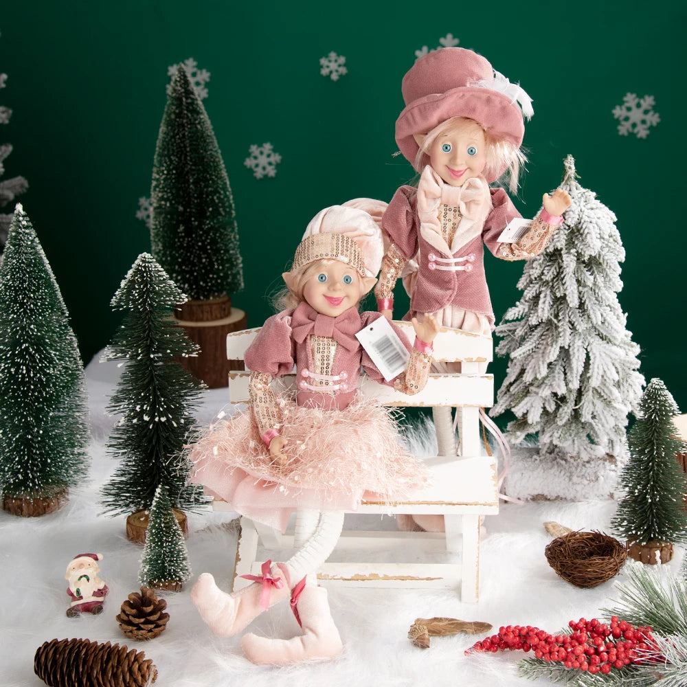 Festive Handmade Plush Elf Dolls - Perfect Gift! - Image 35