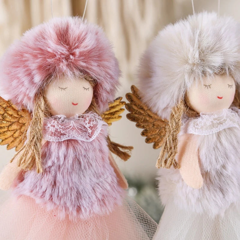 Charming Christmas Angel Doll Tree Ornament - Image 40