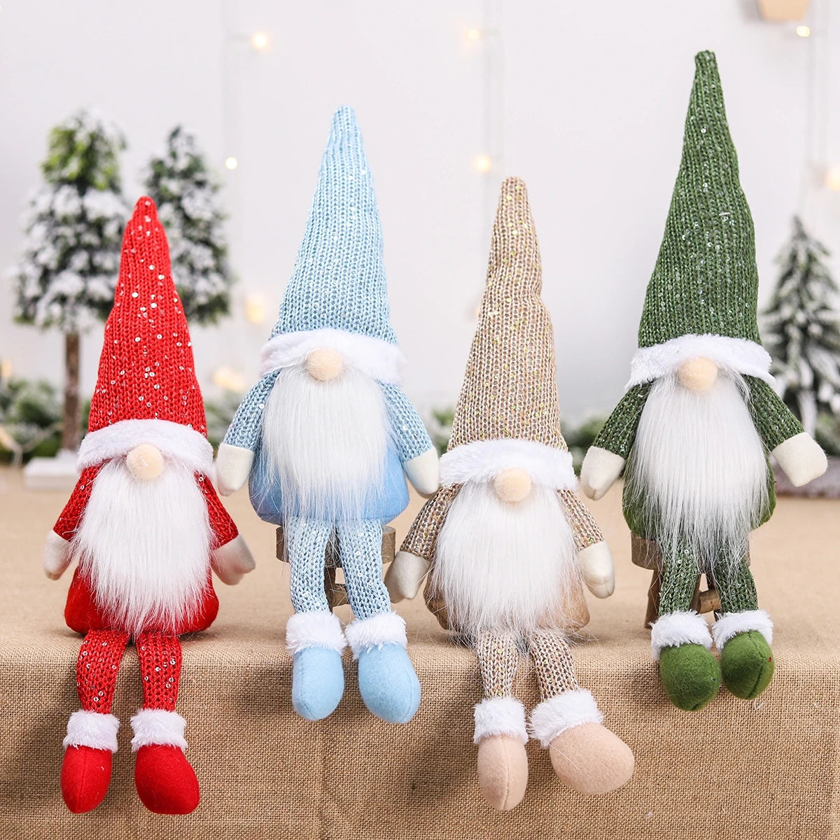Charming Faceless Gnome Christmas Home Decor - Image 7