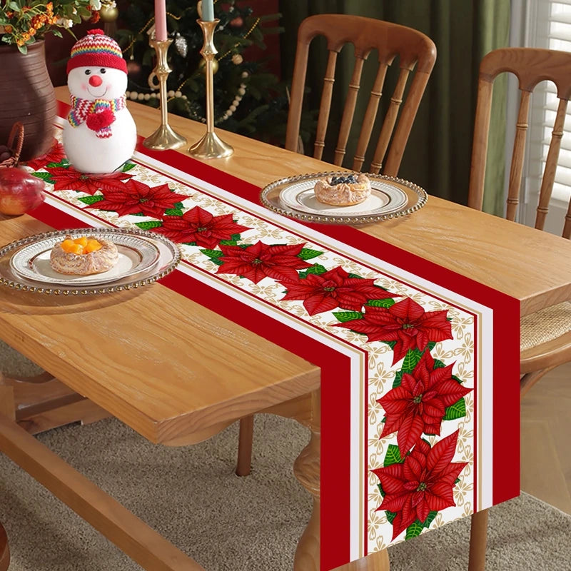 Festive Christmas Table Runner for Holiday Decor - Image 22
