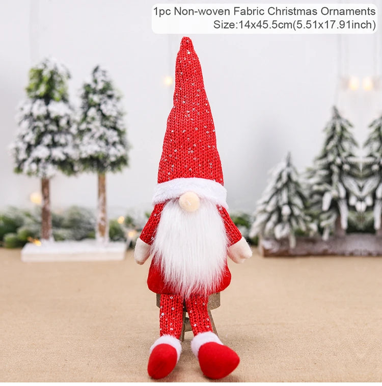 Charming Faceless Gnome Christmas Home Decor - Image 16