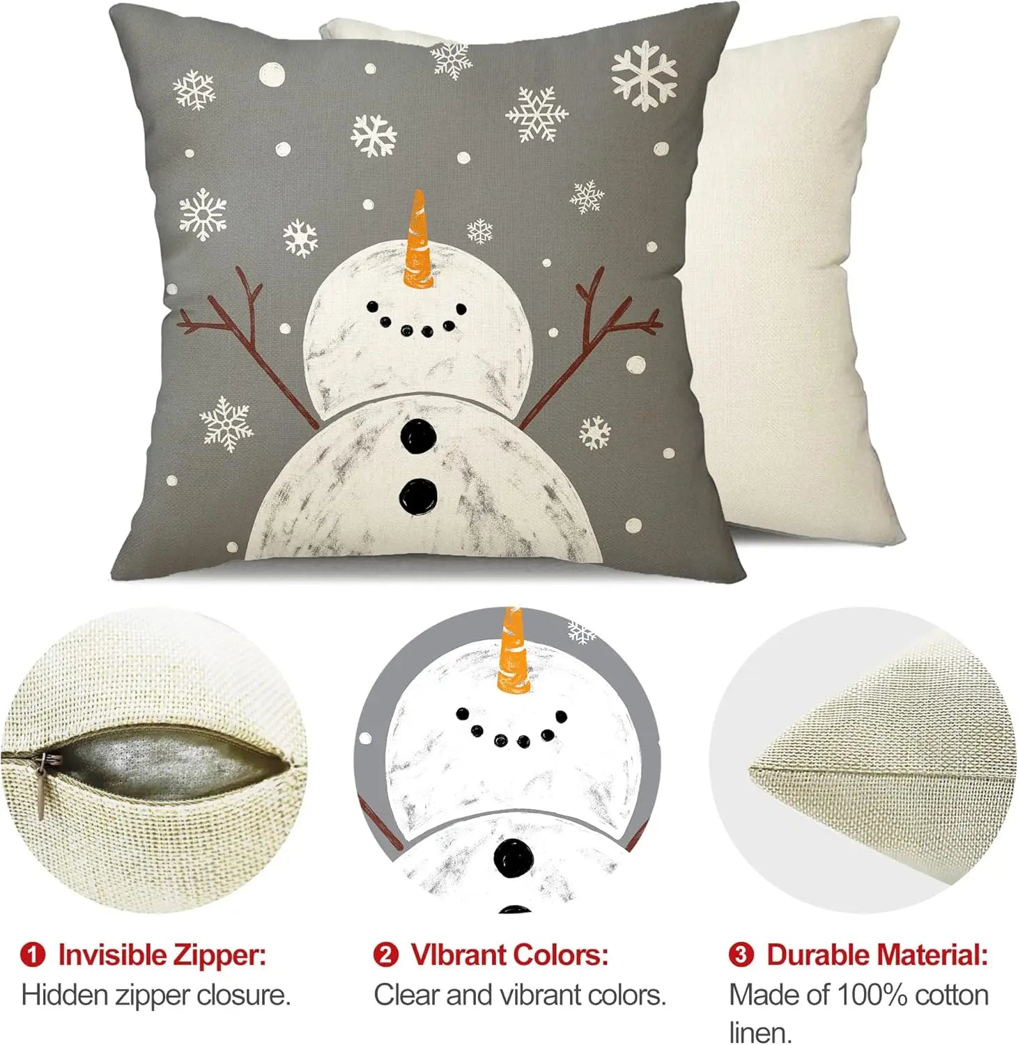 Festive Christmas Pillow Covers for Cozy Holiday Decor - Image 10