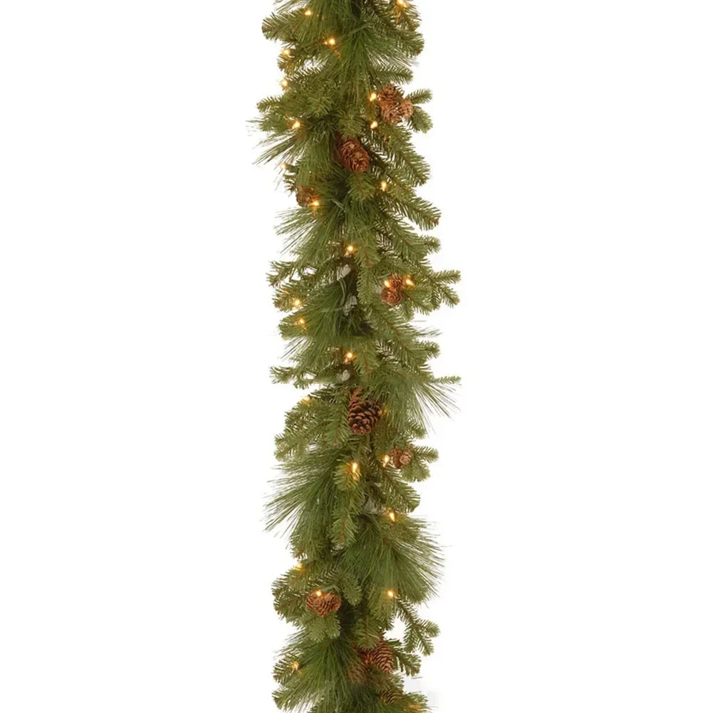 Red Berry Pine Vine Garland for Festive Decor - Image 7