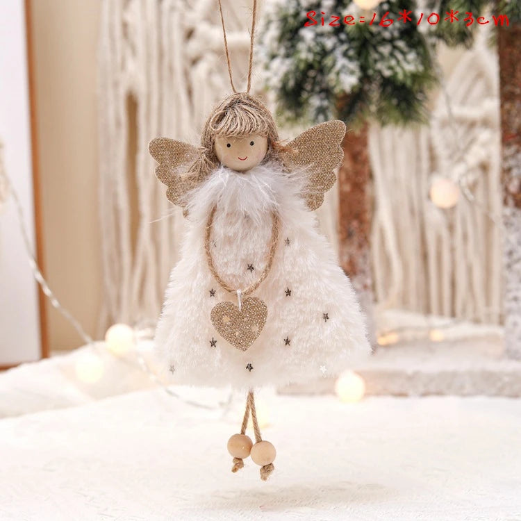 Charming Christmas Angel Doll for Festive Decor - Image 19