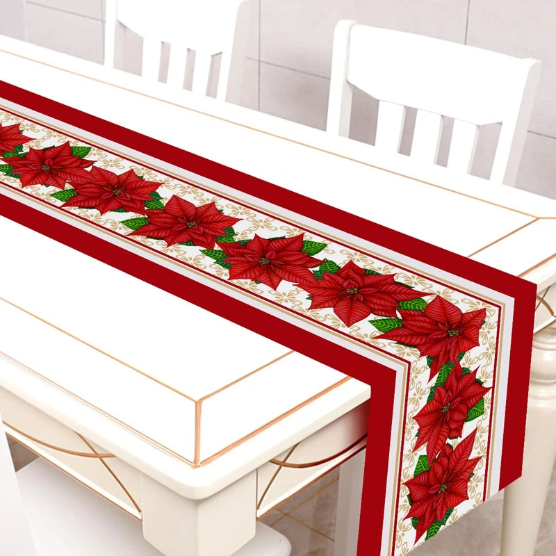 Festive Christmas Table Runner for Holiday Decor - Image 32