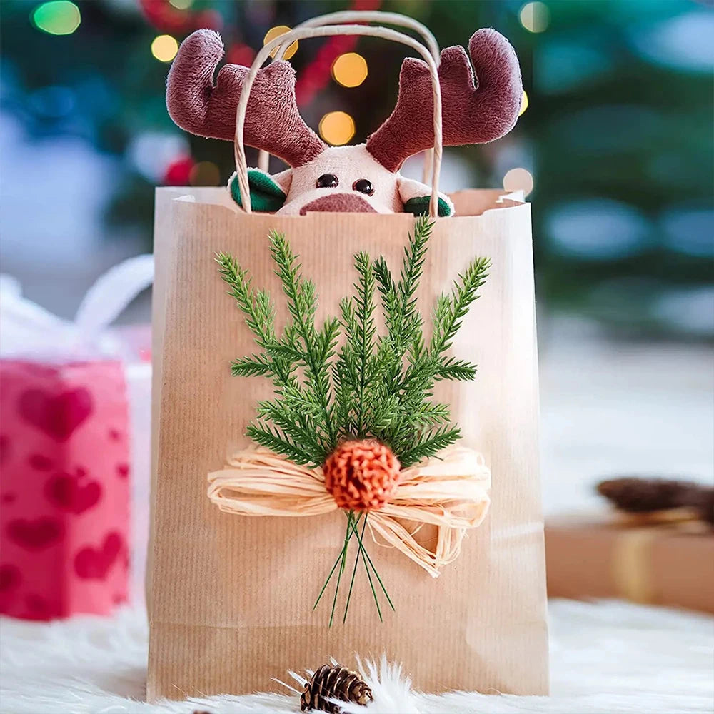 Christmas Artificial Pine Branches for Festive Decor - Image 12