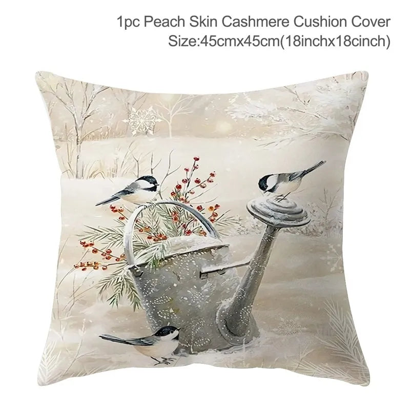 Festive 45cm Christmas Pillowcase Cushion Cover - Image 30