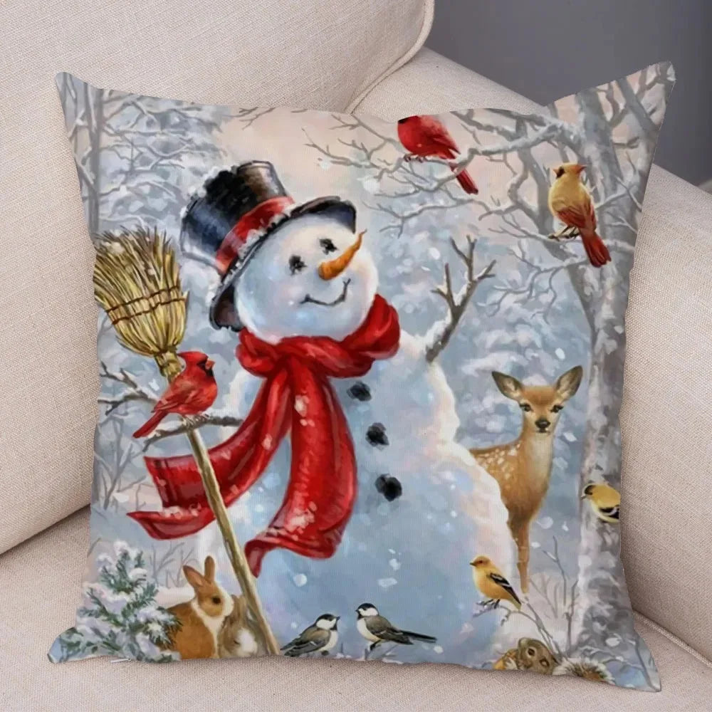 Festive Santa Claus Pillowcases for Cozy Holiday Decor - Image 23