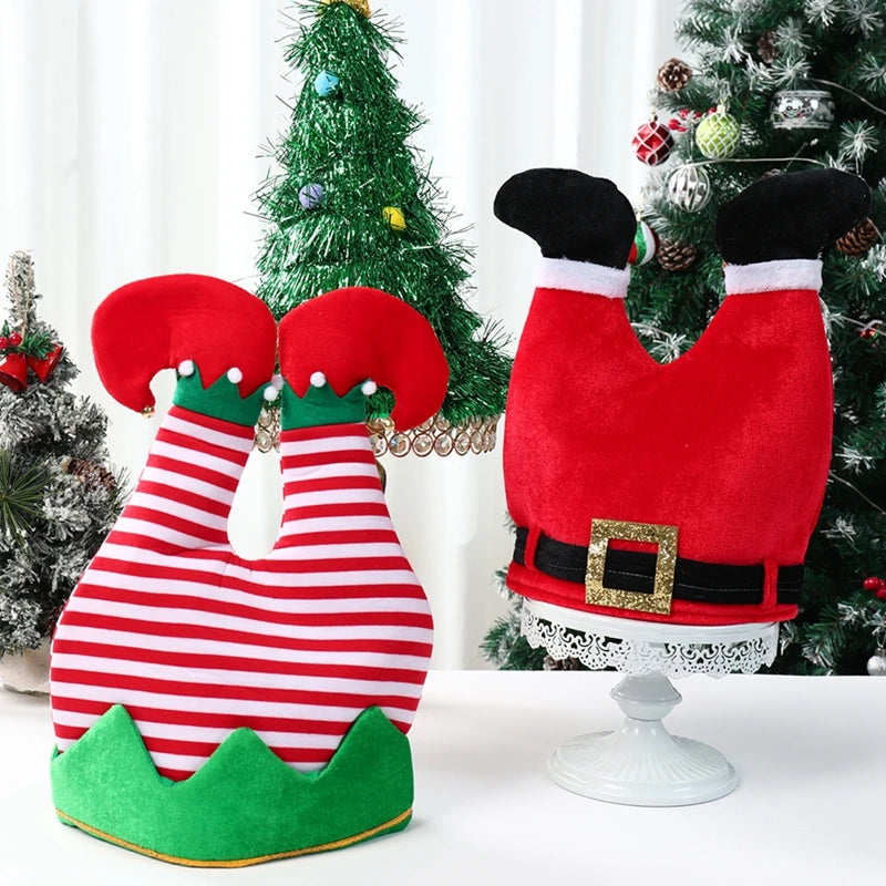 Festive Red Christmas Hats for Joyful Celebrations - Image 9