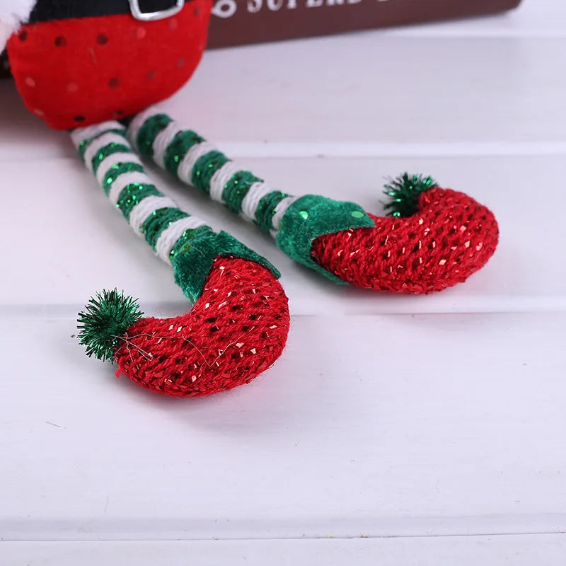 Charming Plush Elf Dolls for Holiday Decor - Image 9