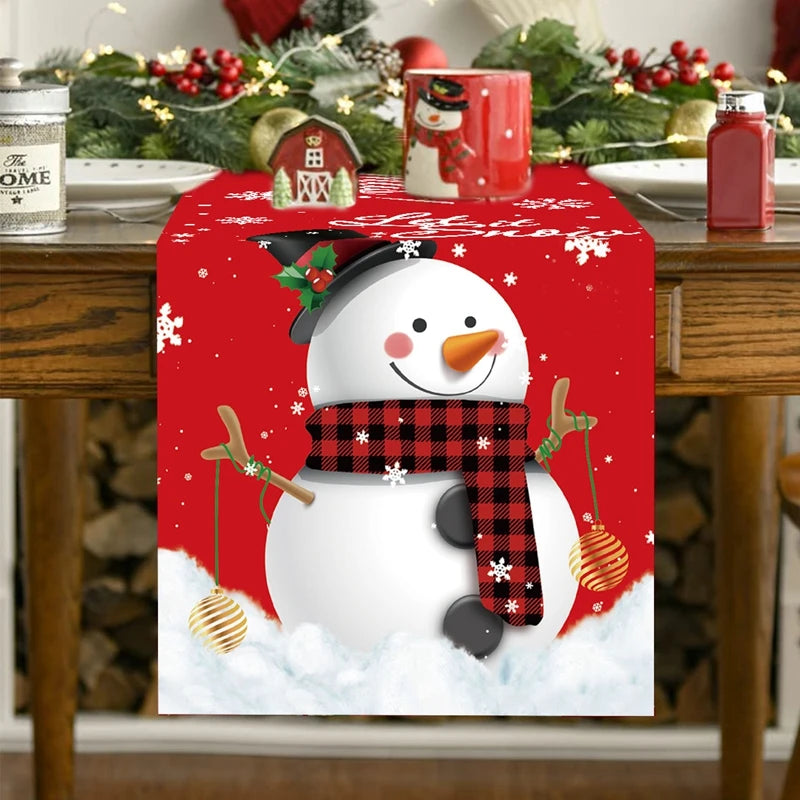 Festive Christmas Table Runner for Holiday Decor - Image 42
