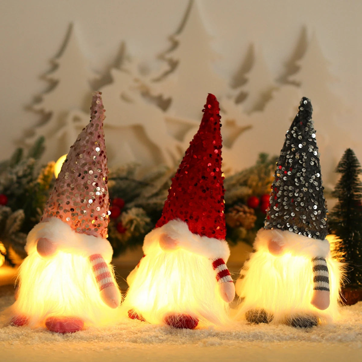Charming Faceless Gnome Christmas Home Decor - Image 26