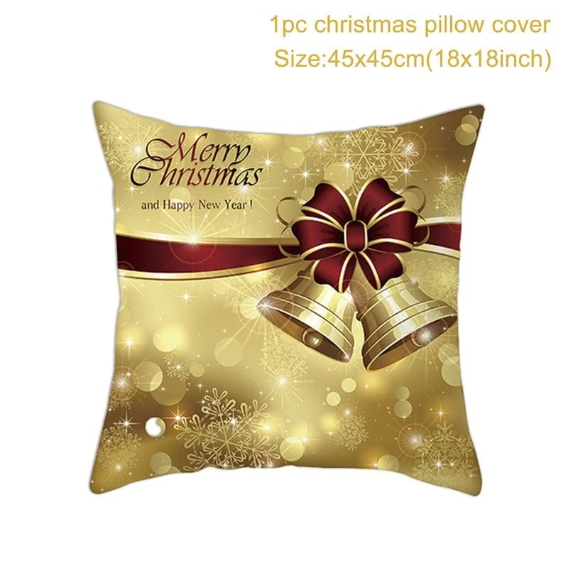 Festive 45cm Christmas Pillowcase Cushion Cover - Image 36
