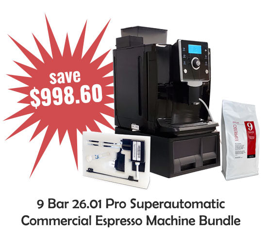 la Marzocco GS3 AV Espresso Machine & 9 Bar Twenty-Six.01 Pro Automatic Espresso Machine Bundle