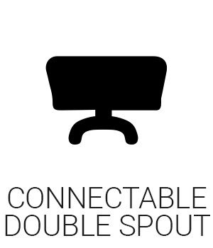 Connectable Double Spout