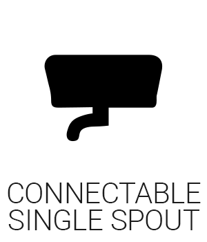 Connectable Single Spout
