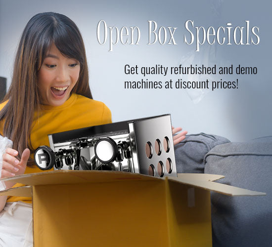 Open Box & Demo Machines on Sale