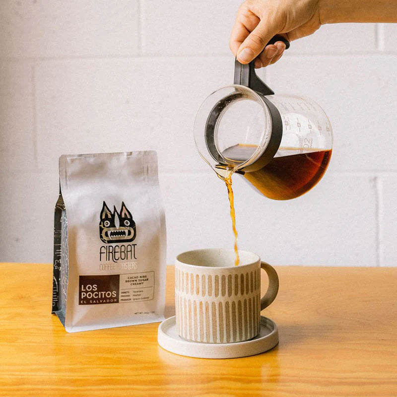 Firebat Coffee Roasters - Pouring Coffee