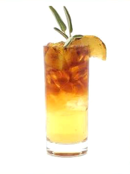 Caramel-Pineapple Coffee Lemonade