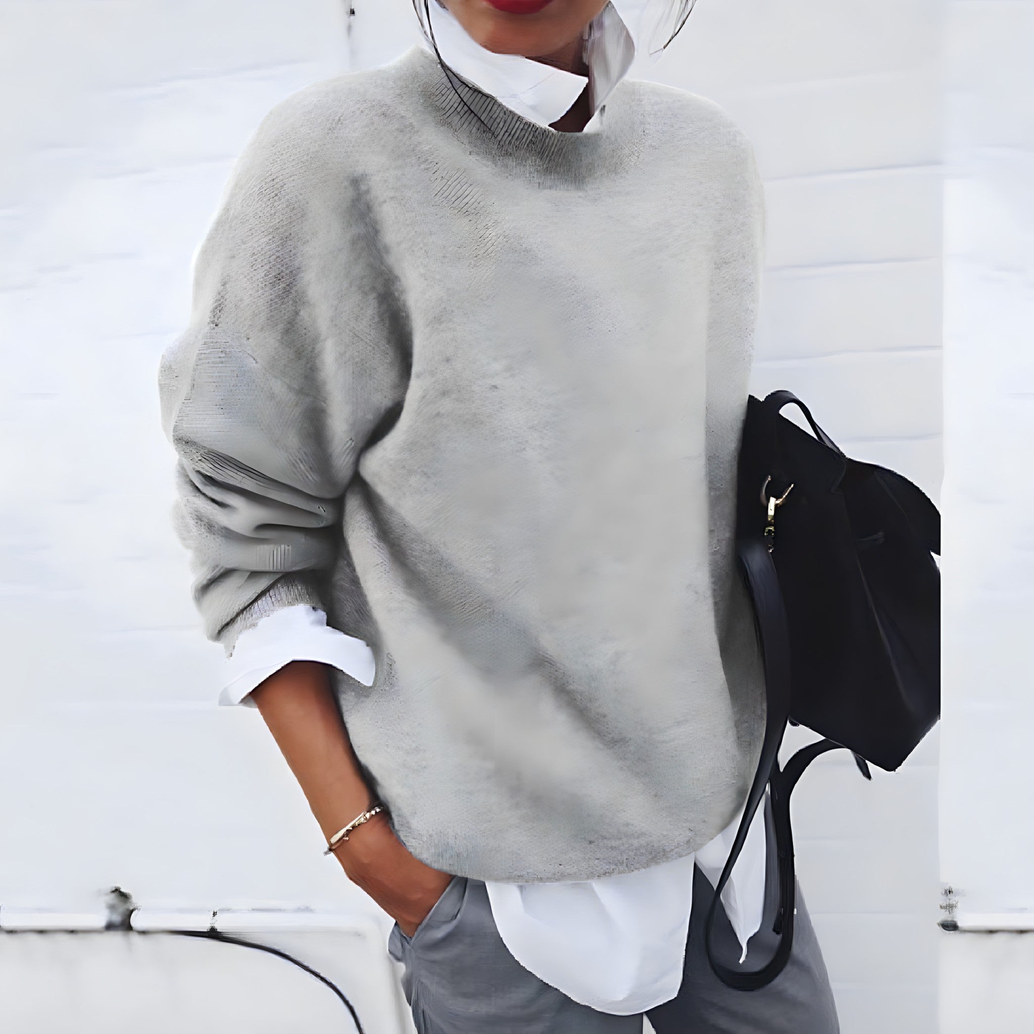 Product Image for Fudus | Kaschmir Pullover Mit Rundhalsausschnitt, Grau / M